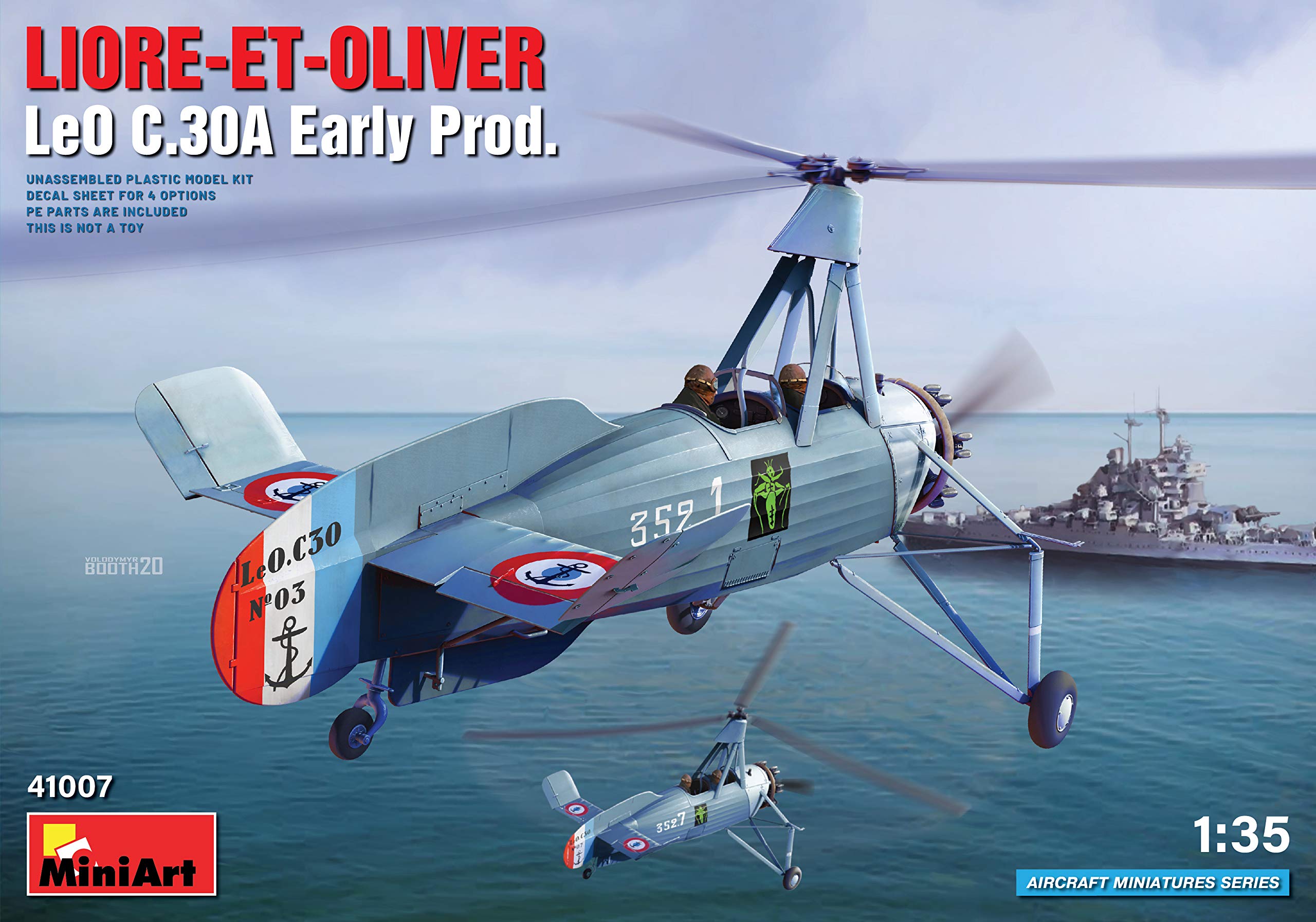 Amazon | ミニアート 1/35 フランス海軍 リオレ・エ・オリビエ LeO C